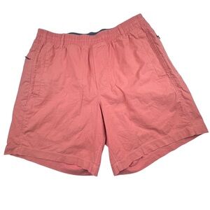 SOLD !!!!!!!!! Medium Red Cotton Boomstick Lined Running Activewear Golf